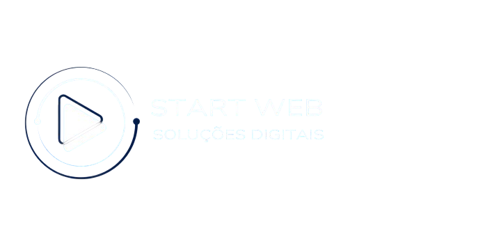 startweb logo branca e azul